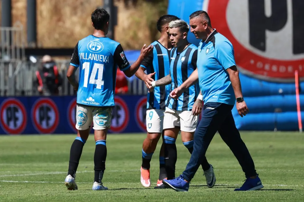 Jaime García luego del triunfo de Huachipato ante Colo Colo. Foto: Eduardo Fortes/Photosport