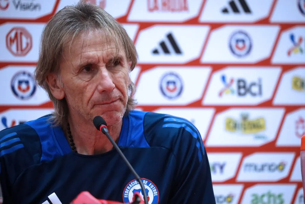 Ricardo Gareca no sacará la voz este viernes. (Javier Salvo/Photosport).