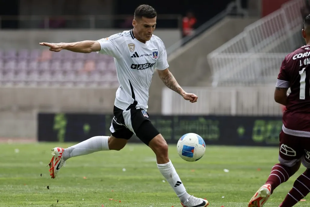 Lucas Cepeda no ha tenido el mejor de los arranques de año en Colo Colo. | Foto: Photosport.