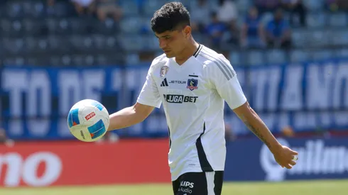 Claudio Aquino anotó su primer gol oficial con Colo Colo en el duelo frente a Huachipato.