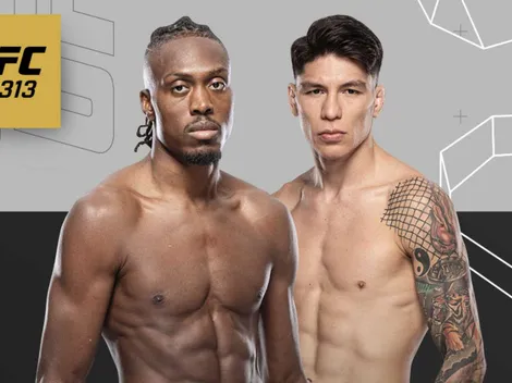 ¿A qué hora pelea Bahamondes en UFC 313?