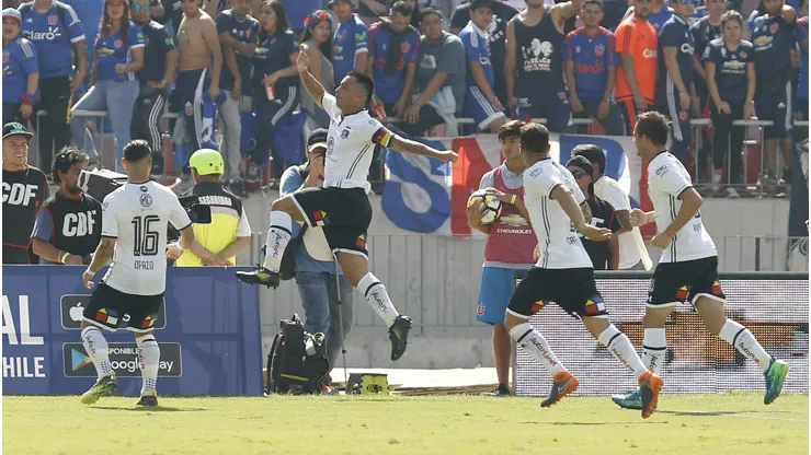 Paredes fue elegido entre los mejores delanteros de Colo Colo