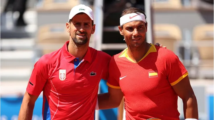 Novak Djokovic y Rafael Nadal