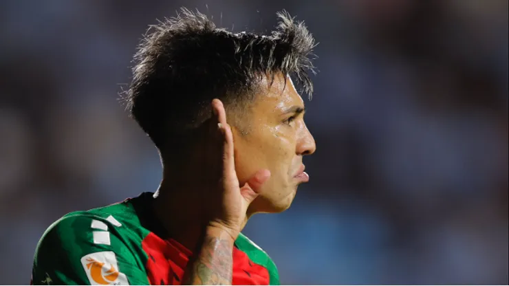 Joe Abrigo fue la gran figura de Palestino ante Iquique. Anotó un golazo.