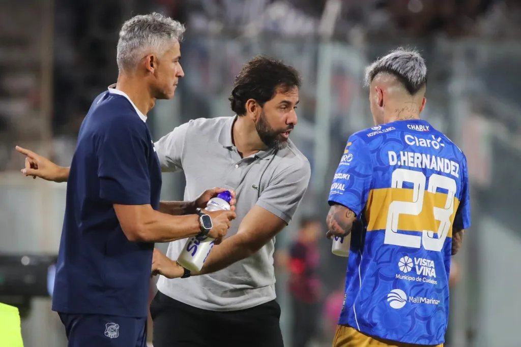 Everton no suma triunfos en cuatro fechas en la Liga de Primera 2025. Foto: Jonnathan Oyarzun/Photosport