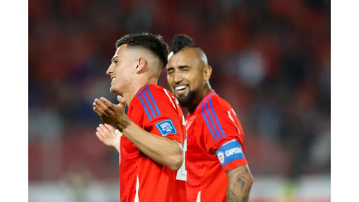 Lucas Cepeda anotó dos goles ante Venezuela por las Eliminatorias.