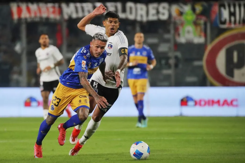 Esteban Pavez fue titular en Colo Colo en el triunfo ante Everton. Foto: Jonnathan Oyarzun/Photosport