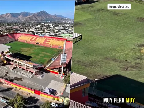 Para no creer: muestran el terrible estado de la cancha del Santa Laura