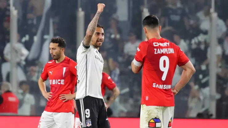 Javier Correa anotó el gol del triunfo en el último clásico entre albos y Cruzados.