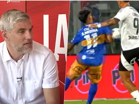 De Tezanos se defiende por el penal que vio para Colo Colo