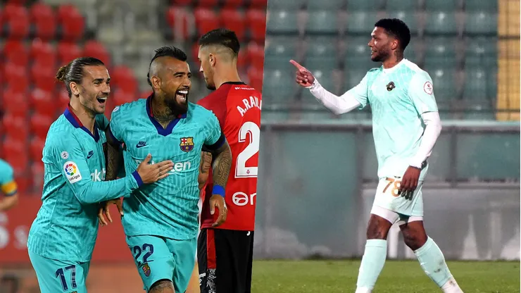 Chilenos goleadores en Europa.