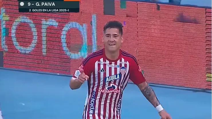Guillermo volvió a anotar en Junior