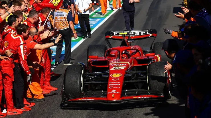 Carlos Sainz durante el GP de Australia 2024 de la F1