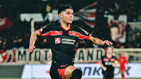 Osorio se mandó un golazo en el fútbol danés.