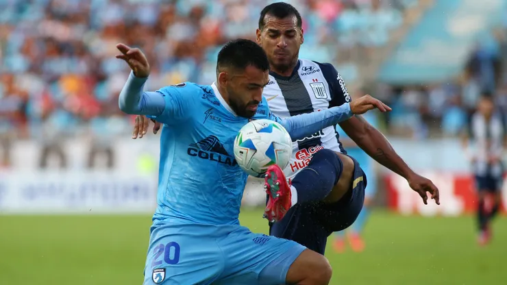 Diego Orellana durante el partido de ida entre Deportes Iquique y Alianza Lima en la CONMEBOL Libertadores 2025.