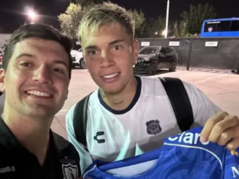 El tierno reencuentro de un cortado de Colo Colo en el Monumental