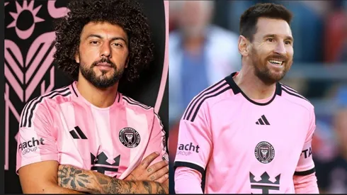 El jugador recordó la vez que conoció a Messi.