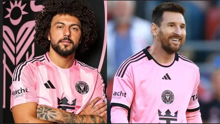 El jugador recordó la vez que conoció a Messi.