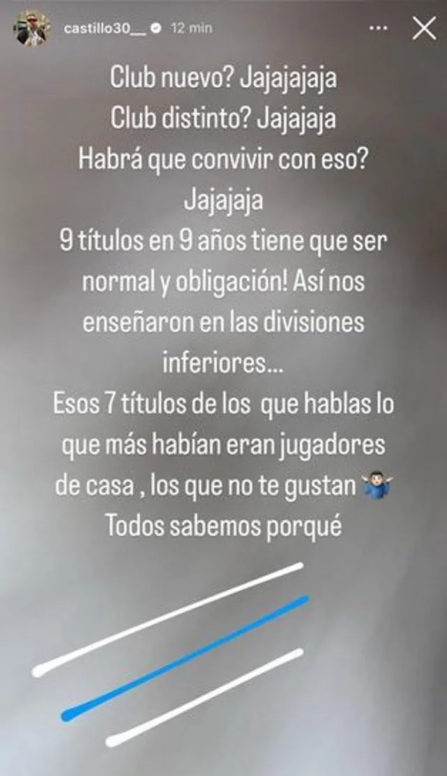 La publicación de Nico castillo