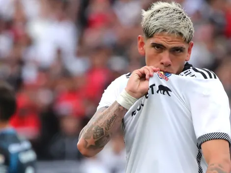 Captan a Carlos Palacios como "garrero" en el Estadio Monumental