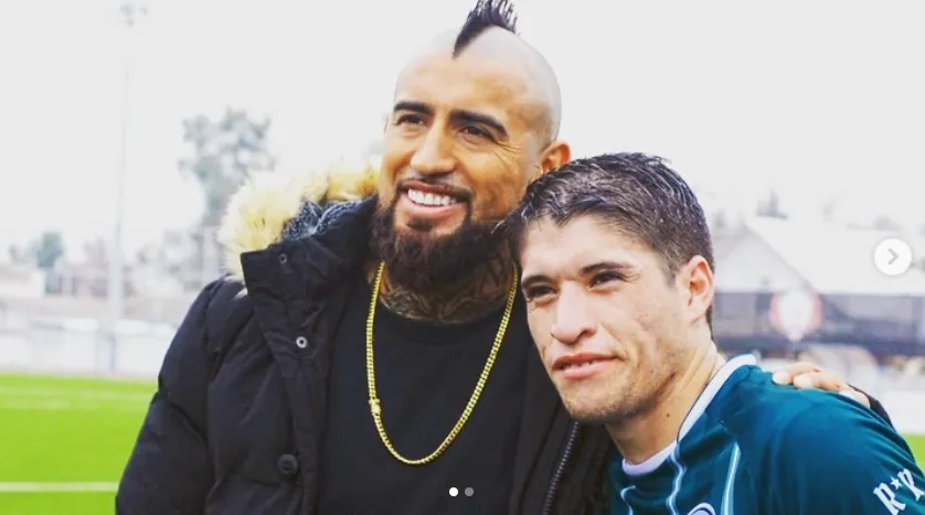 Gonzalo Tapia jugó para Rodelindo Román. (Captura Instagram).