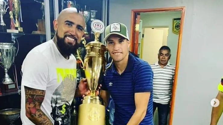 Arturo Vidal y Gonzalo Tapia vivieron muchas alegrías en Rodelindo Román.