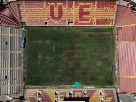 Fotos: El lamentable estado de la cancha del Santa Laura