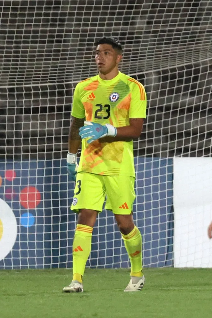 Brayan Cortés perdió el arco de Colo Colo y su titularidad en la selección chilena está en duda. Foto: Photosport.