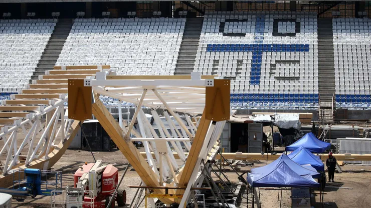 El nuevo San Carlos en su última etapa de remodelación.