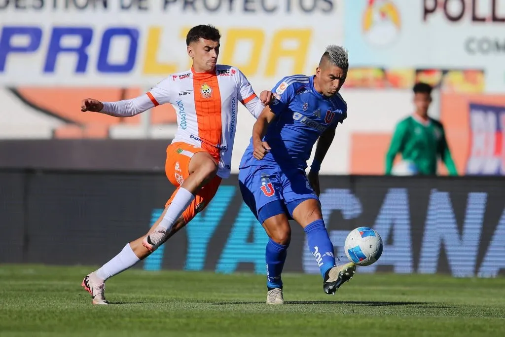 El duelo ante Cobresal marcó a Leandro Fernández en la U. Foto: U de Chile.