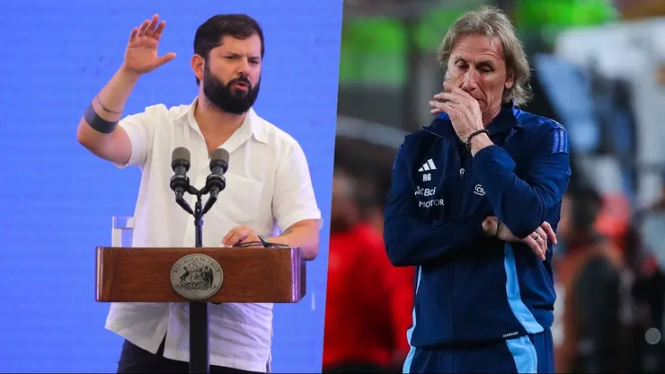 Gabriel Boric es un reconocido futbolero.