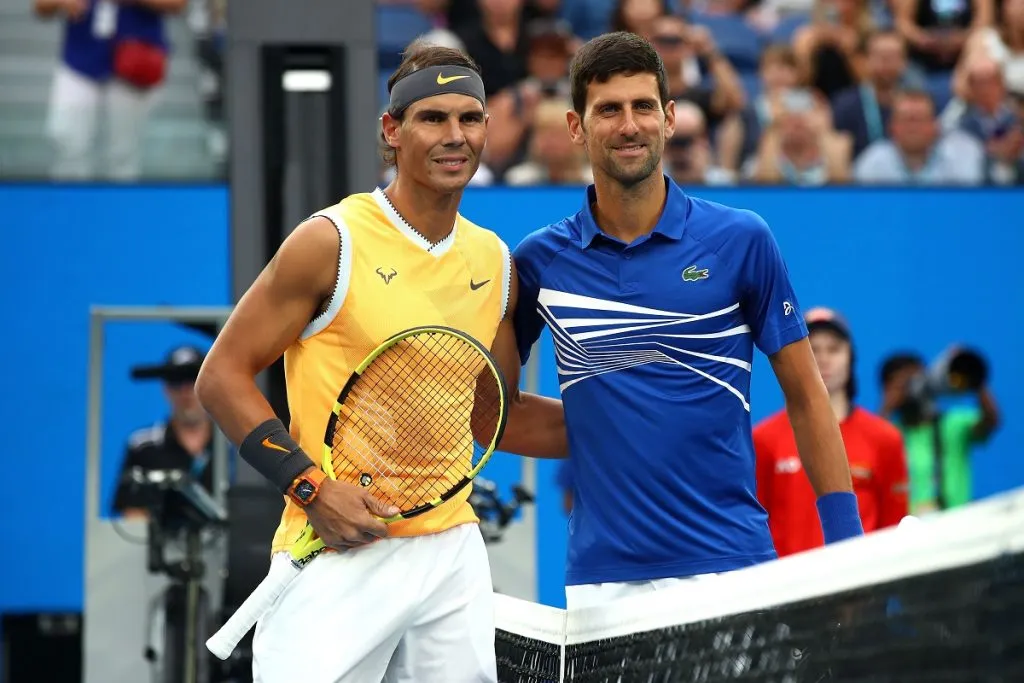 Rafael Nadal y Novak Djokovic se comieron el Australian Open 2019 (Getty Images).