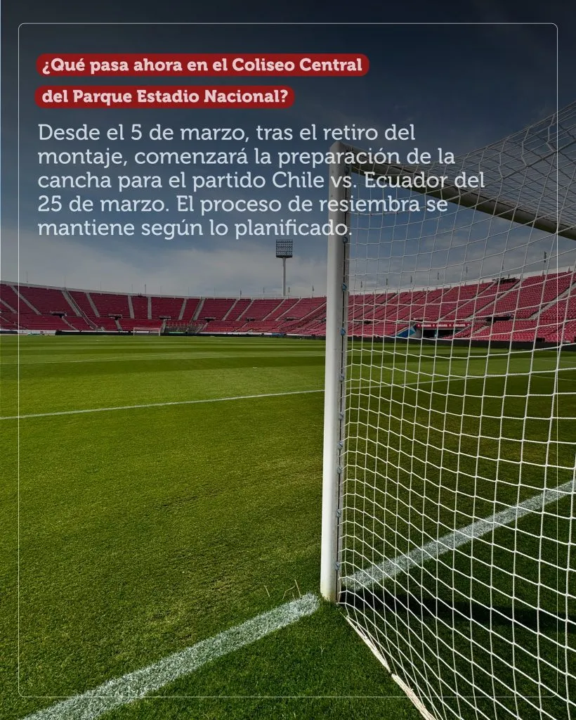 La explicación sobre la cancha del Estadio Nacional tras fallidos conciertos de Shakira (IND)