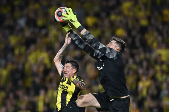 Orlando Gill en acción por San Lorenzo. (Foto: Getty Images).