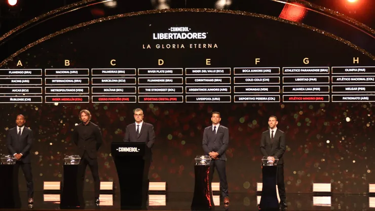 El lunes 17 de marzo, a las 20.00 horas, se realizará el sorteo de la Copa Libertadores.