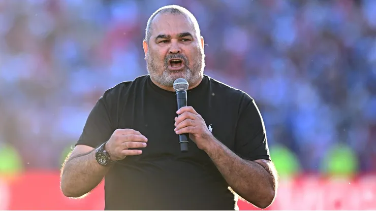 José Luis Chilavert estuvo el día que Vélez ganó el título tras vencer a Huracán.