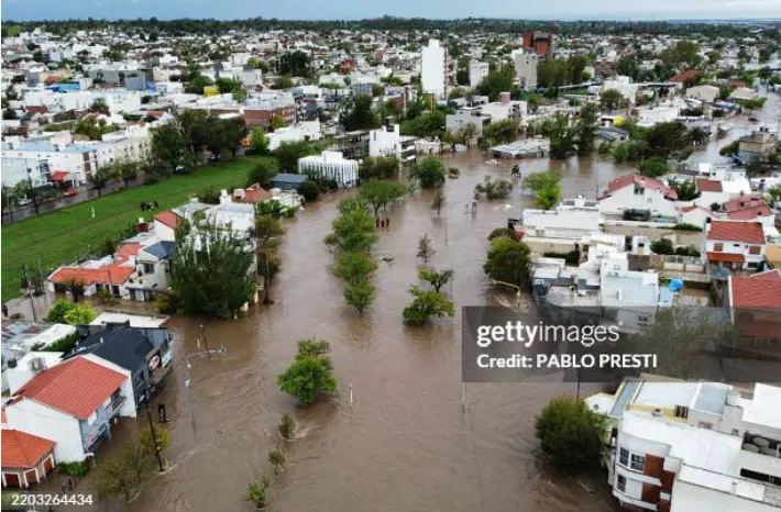 Una de las fotos de Bahía Blanca. (Foto: Getty Images).