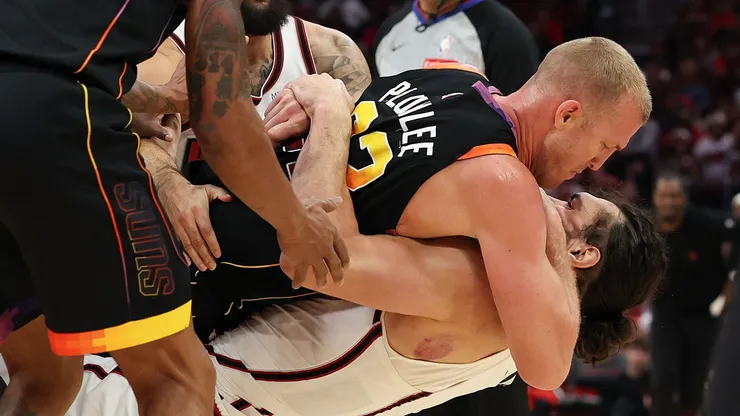 Brutal pelea en la NBA