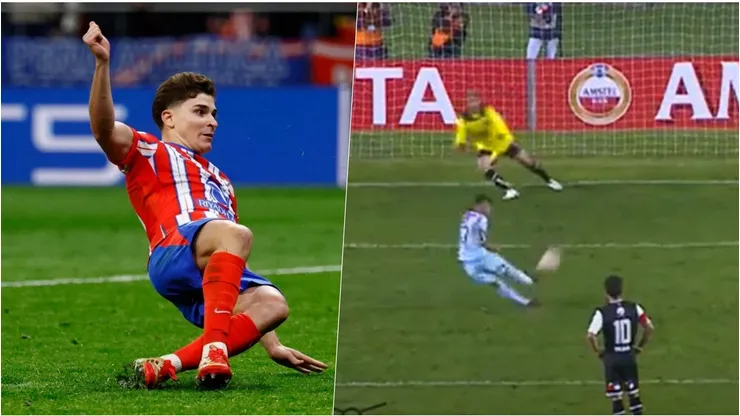 Colo Colo sufrió en la Libertadores 2018 un penal a lo Julián Álvarez