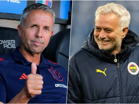 Mourinho "aparece" en la conferencia de Álvarez y la U