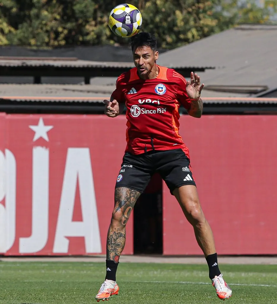 El nuevo nominado en su primer entrenamiento.