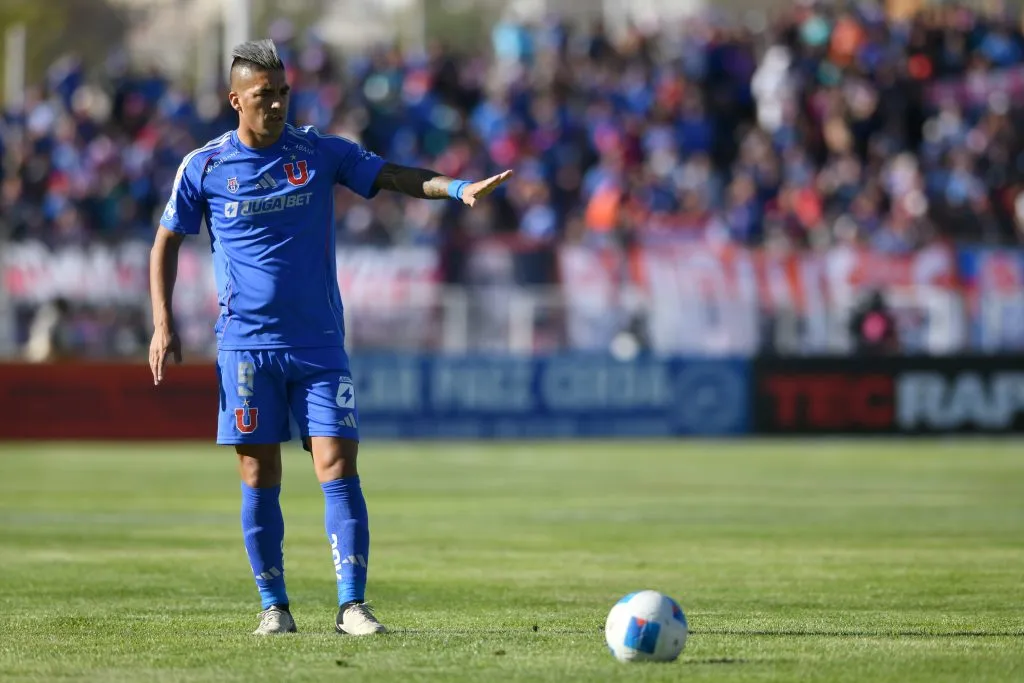 Leandro Fernández será banca en la U. Foto: Alejandro Pizarro/Photosport