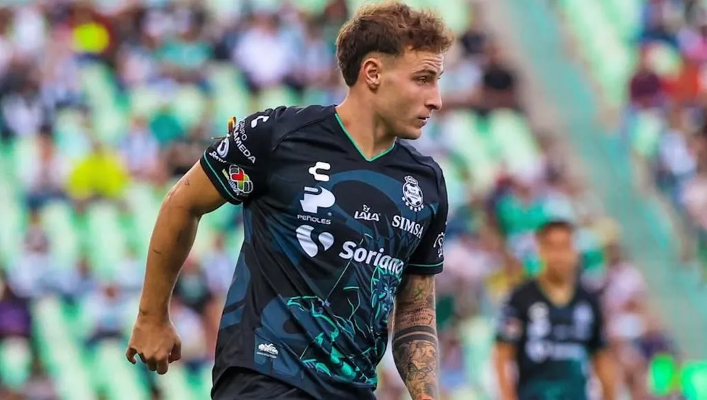 Bruno Barticciotto está gozando de un presente en Santos Laguna. ¿Lo veremos en algún momento con la camiseta de Colo Colo? | Foto: Getty Images.