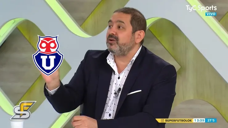 Cristian Traverso jugó durante dos años en U. de Chile.