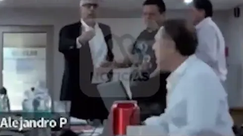 Apareció el video: la pelea de Blanco y Negro en Colo Colo.