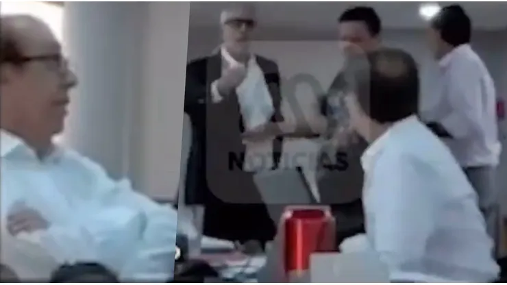 Stöhwing vio de frente la agresión de Carlos Cortés a Aníbal Mosa.