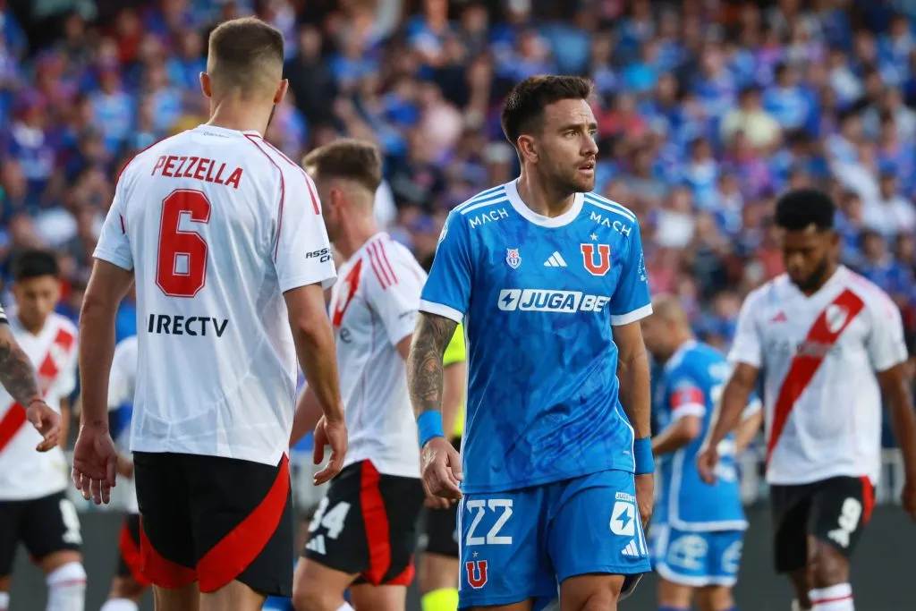 Universidad de Chile enfrentó a River Plate en un amistoso de pretemporada el 17 de enero, donde cayeron por 2-1 en el Ester Roa de Concepción. | Foto: Photosport.