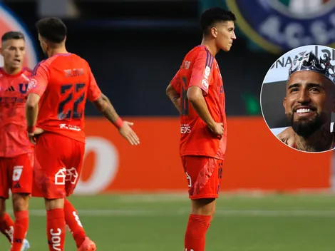 Arturo Vidal se burla del nuevo traspié de la U en la Liga de Primera