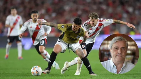 El comunicador se refirió a cómo ven desde Argentina el fútbol chileno.