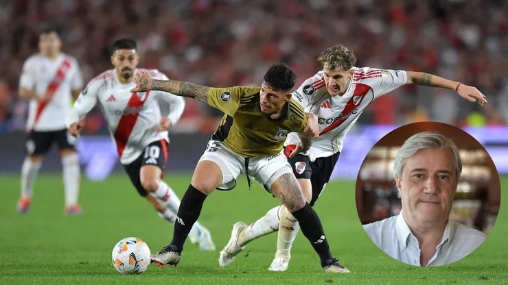 El comunicador se refirió a cómo ven desde Argentina el fútbol chileno.